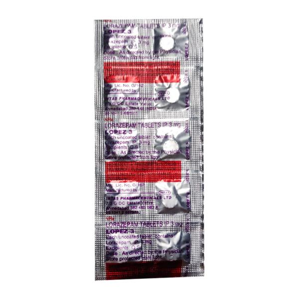 Lopez 3mg Tablet 10'S