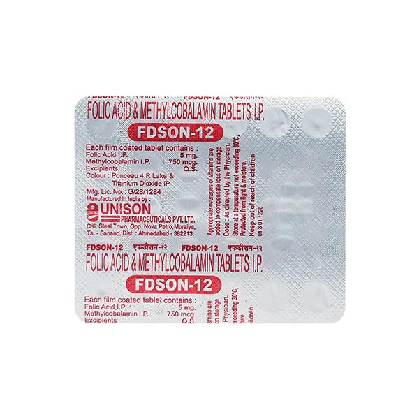 Fdson 12 Tablet 30'S