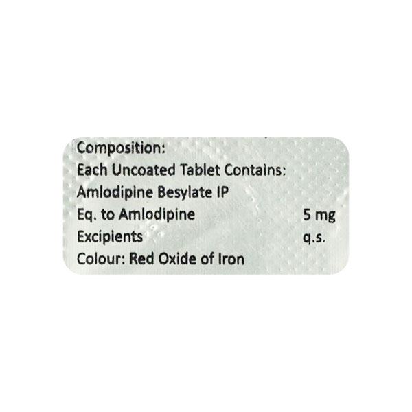 Amlin 5mg Tablet 10'S