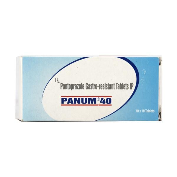 Panum 40mg Tablet 10'S