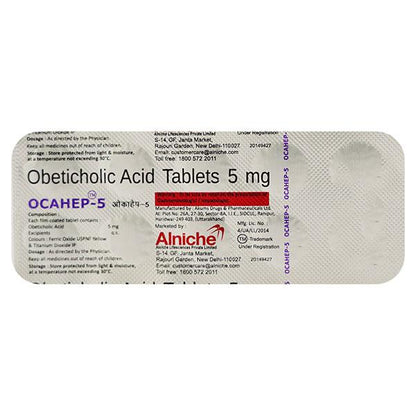 OCAHEP 5mg Tablet 10's