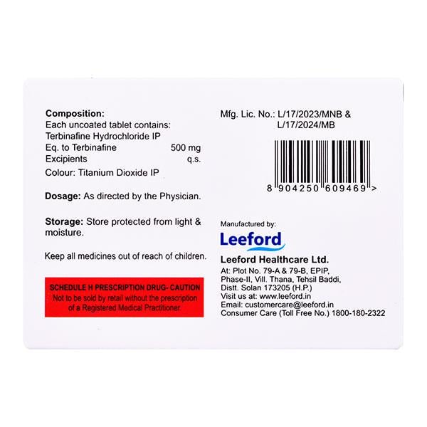 TEXIFEN 500mg Tablet 7's