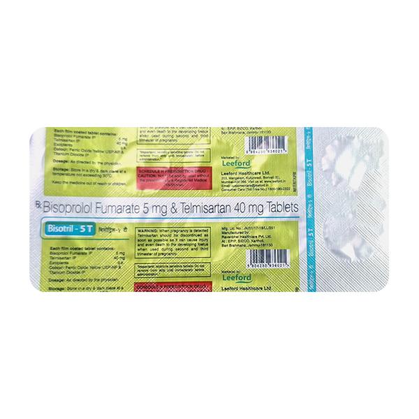 BISOTRIL 5 T Tablet 10's