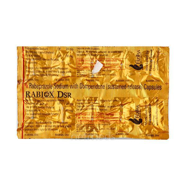 Rabiox DSR Capsule 10'S