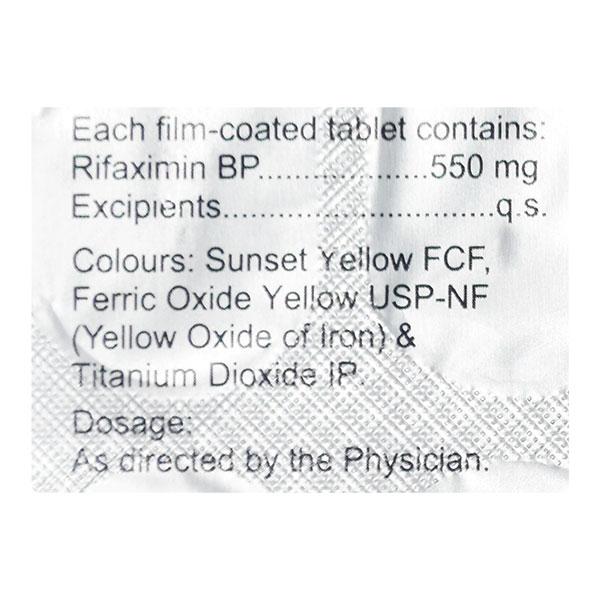 Rifakem 550mg Tablet 10'S