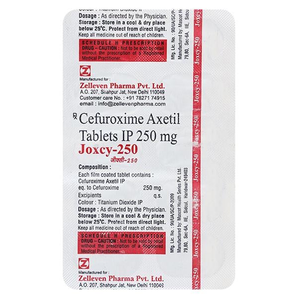 Joxcy 250mg Tablet 10'S