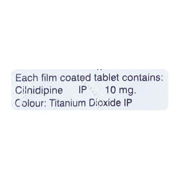 CILNITROL 10mg Tablet 10's