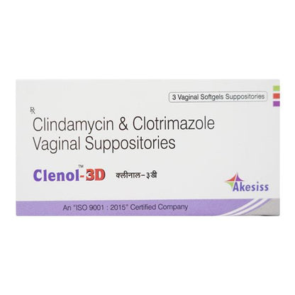 CLENOL 3D Suppositories 3's