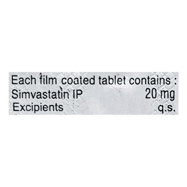 Simvotin 20mg Tablet 10'S