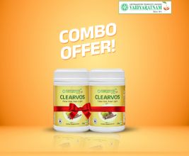 Clearvos Combo Offer (2 x 200 g) - Vaidyaratnam Ayurveda