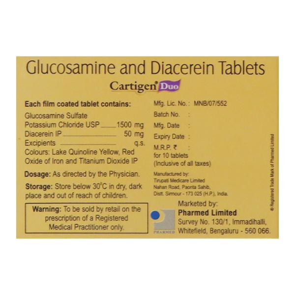 Cartigen Duo Tablet 10'S