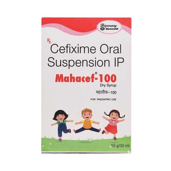 Mahacef 100mg Dry Syrup 30ml