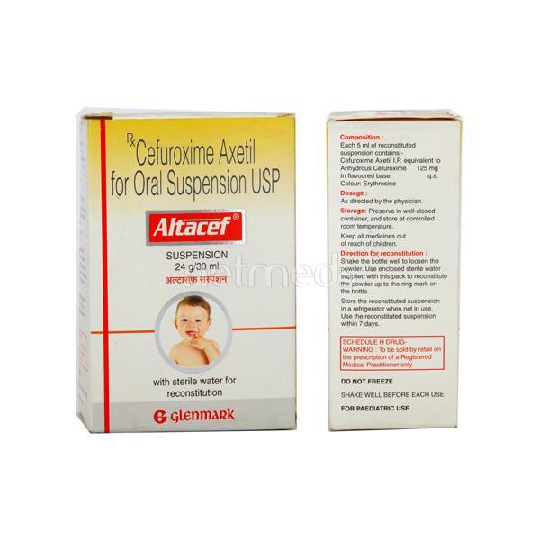 Altacef 125mg Suspension 30ml