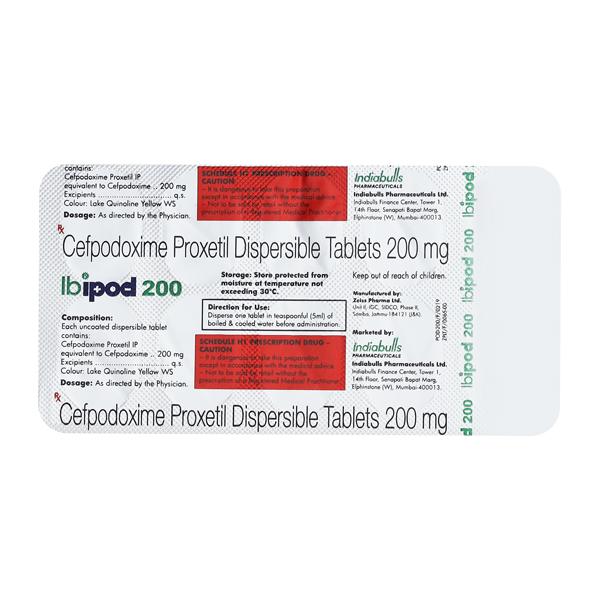 IBIPOD 200mg Tablet 10's