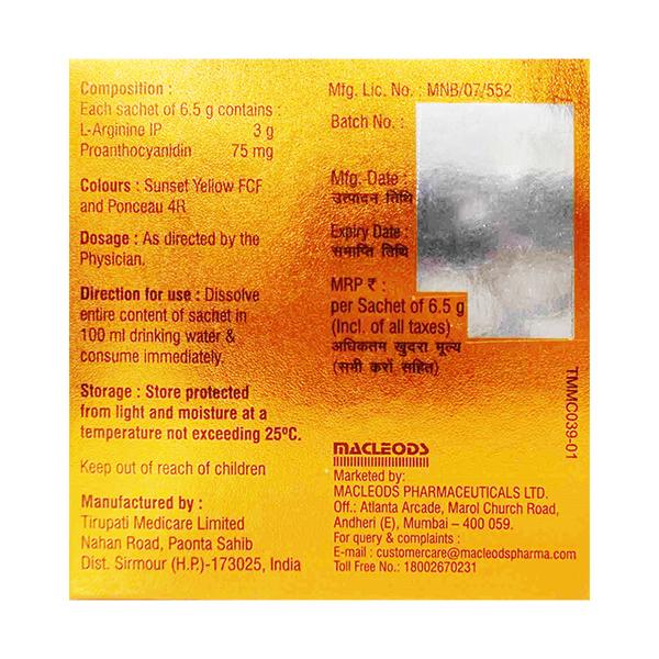 RG MAC ORANGE FLAVOUR SUGAR FREE Granules 6.5g