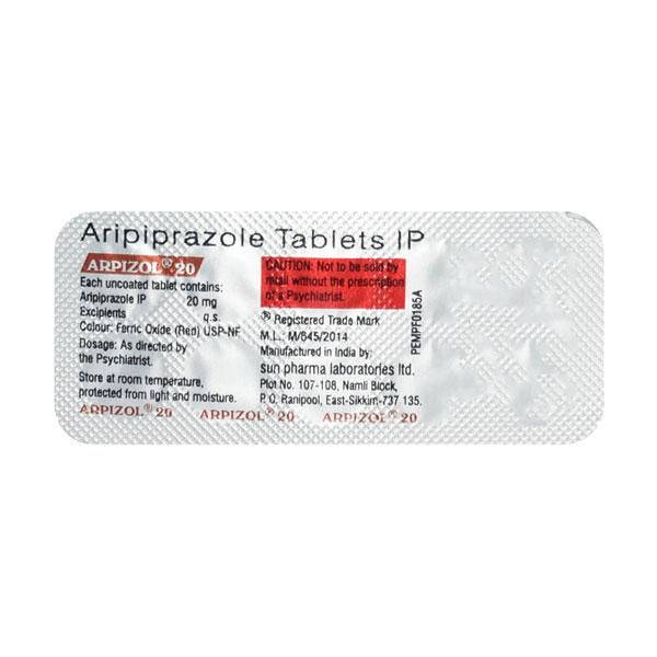 Arpizol 20mg Tablet 10'S