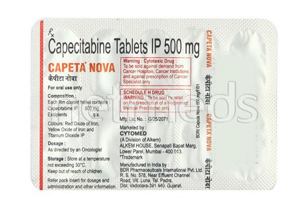 Capeta Nova 500mg Tablet 10'S