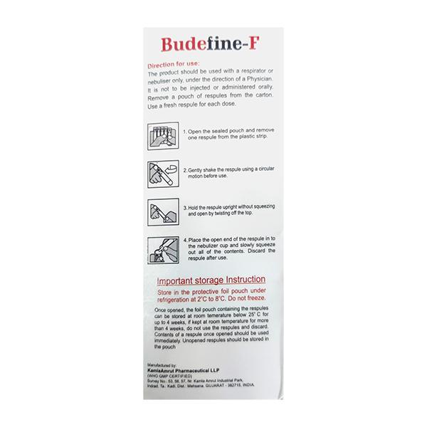 BUDEFINE F Respules 5X2ml