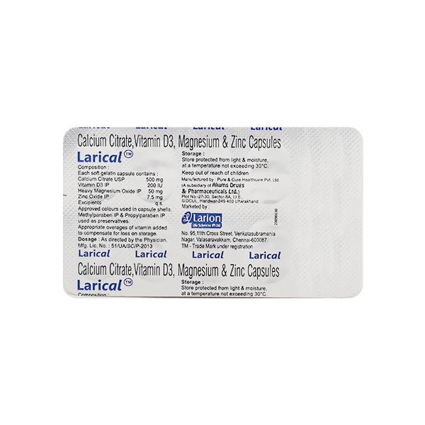 Larical Capsule 10'S