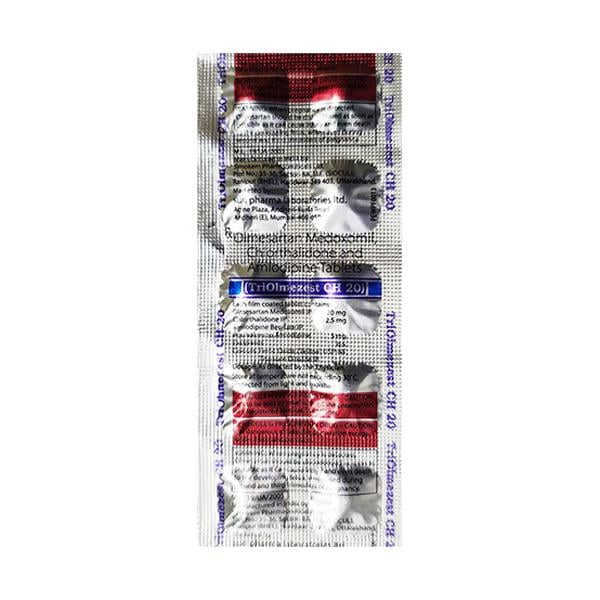 TRIOLMEZEST CH 20mg Tablet 10's