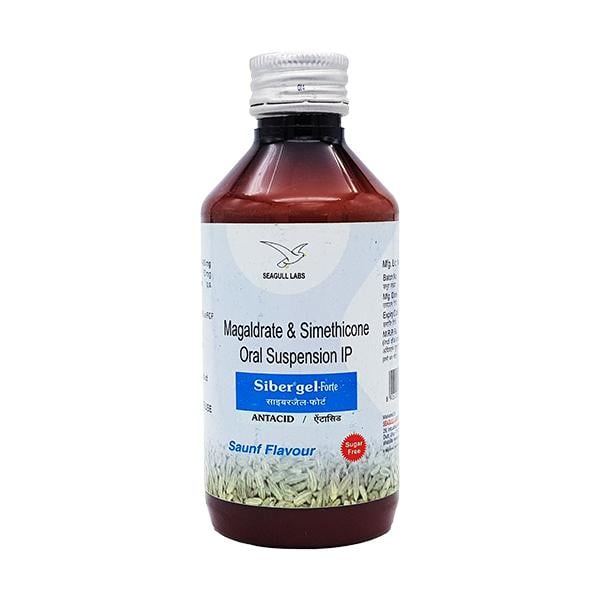 SIBERGEL FORTE Sugar Free Saunf Flavour Suspension 170ml