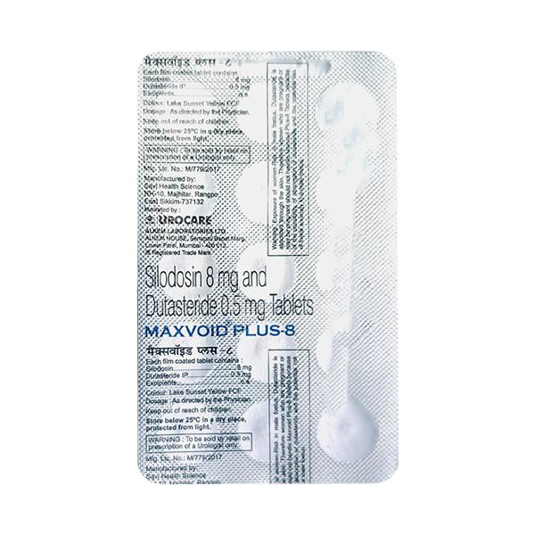 Maxvoid Plus 8 Tablet 15'S