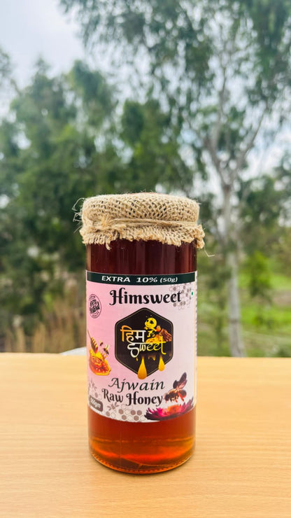HIMSWEET Ajwain Row Honey
