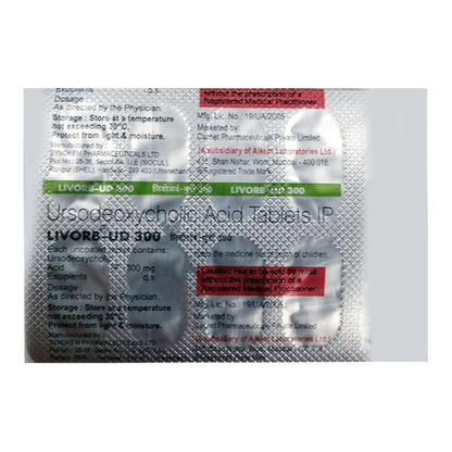 LIVORB UD 300 Tablet 10's