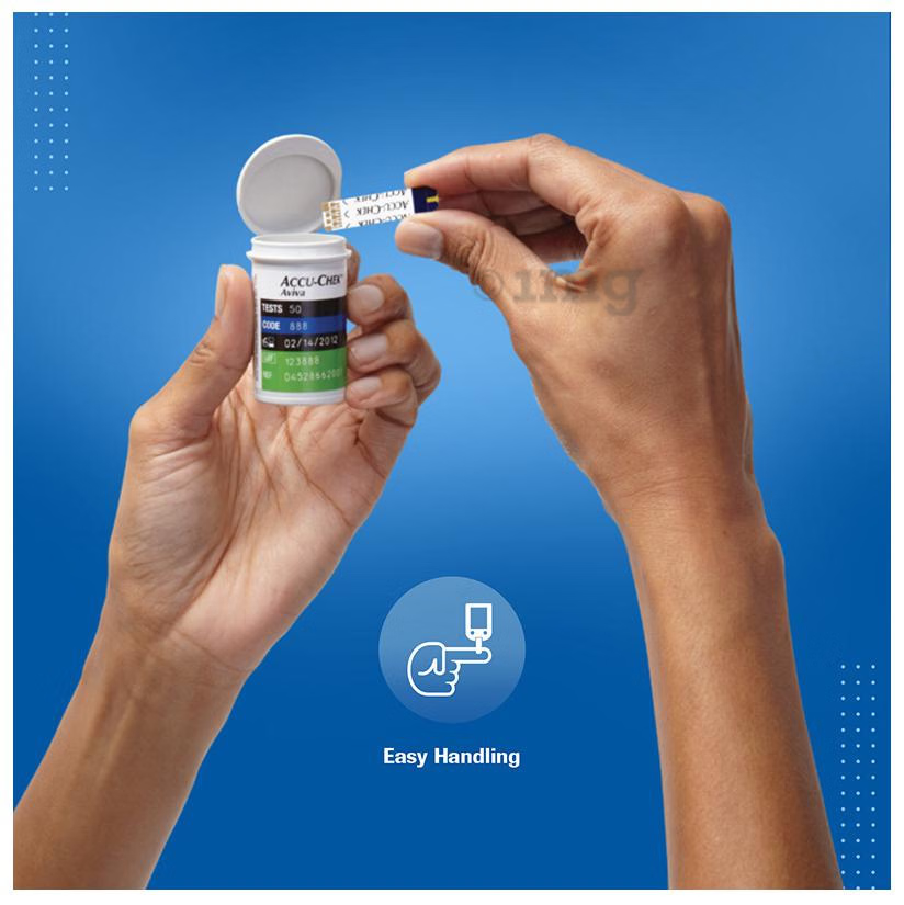 Accu-Chek Aviva Test Strip (Only Strips)