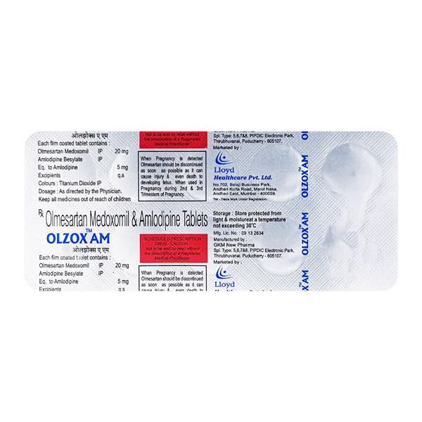 Olzox AM 20mg Tablet 10'S