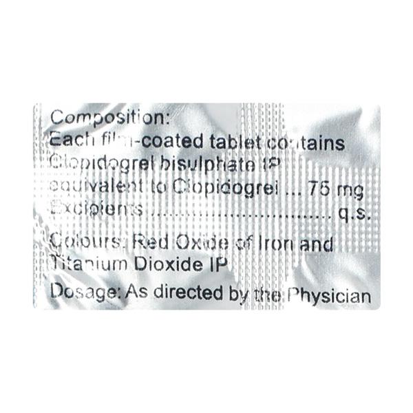 Clopicard 75mg Tablet 15'S