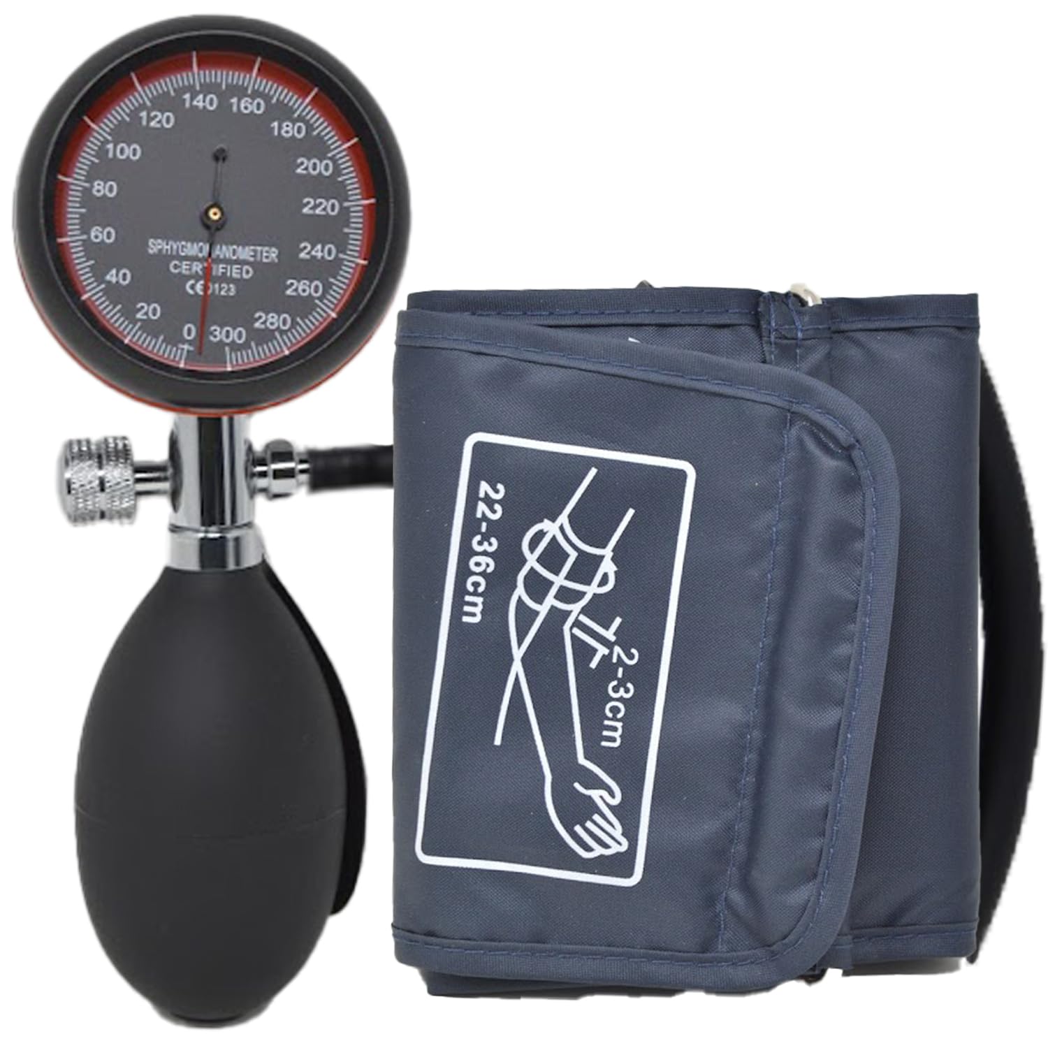 MCP Palm Blood Pressure Monitor with Latex-Free Cuff