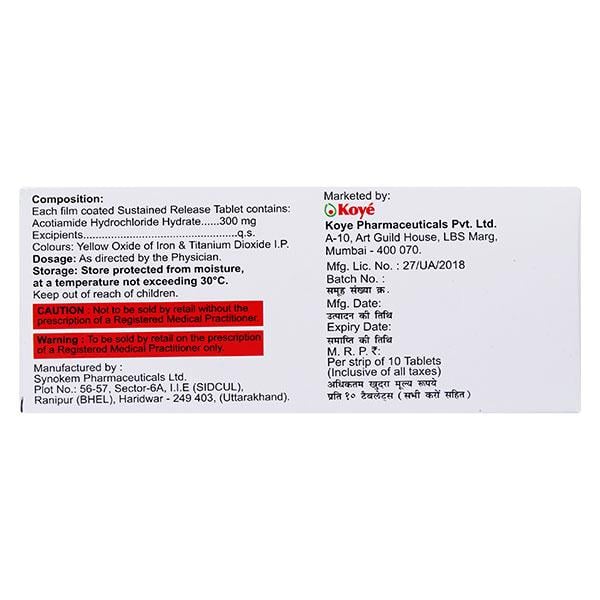 ACOSAT SR 300 Tablet 10's