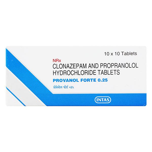 Provanol Forte 0.25mg Tablet 10'S