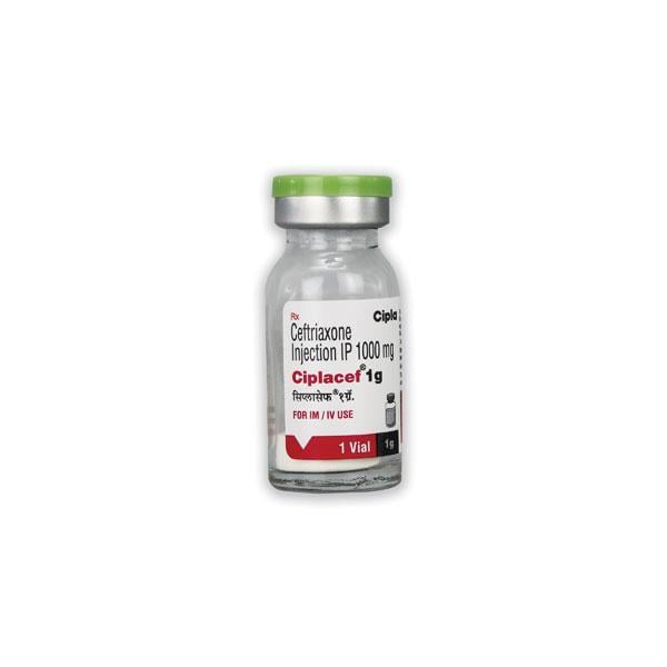 Ciplacef 1000mg Injection 5ml