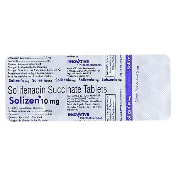 SOLIZEN 10mg Tablet 10's