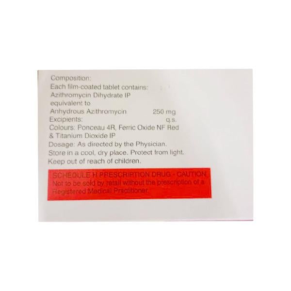 Azivent 250Mg Tablet 10's