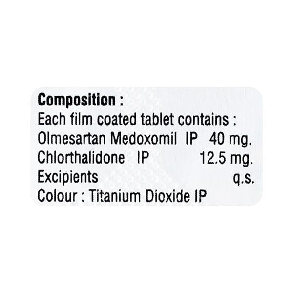 OLMO CT 40mg Tablet 10's