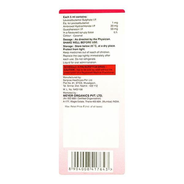 Cofaid EX Sugar Free Expectorant 100ml