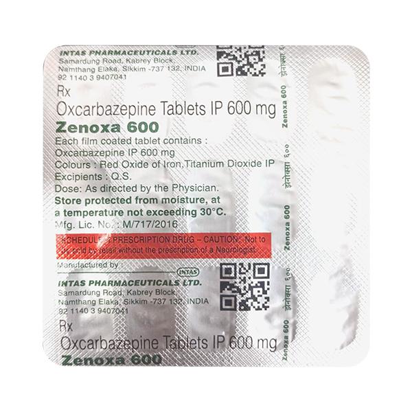 ZENOXA 600 Tablet 15's