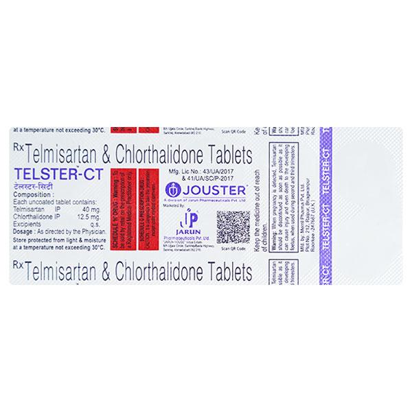 Telster Ct 40Mg Tablet 10's