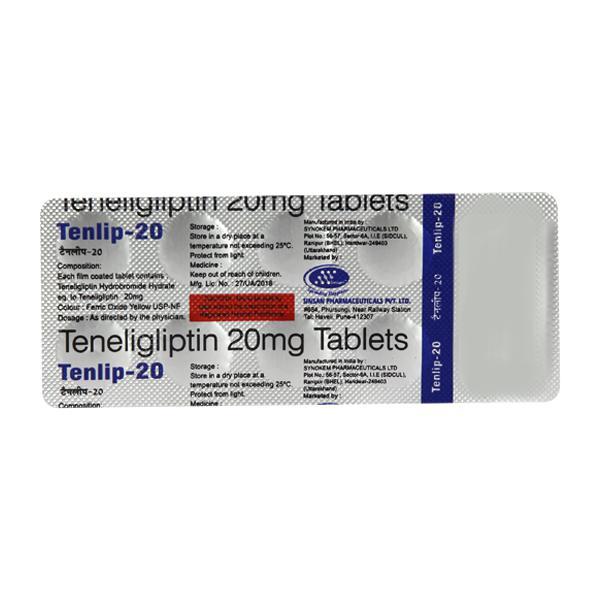 Tenlip 20mg Tablet 10'S