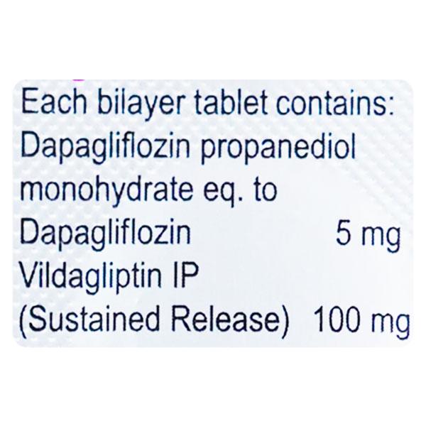 GLYDUO 5/100 Tablet 10's