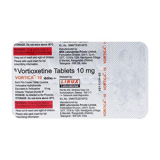 VORTICA 10 Tablet 10's