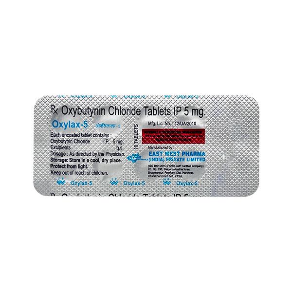 Oxylax 5mg Tablet 10'S