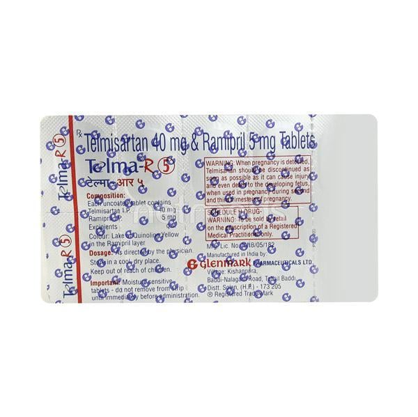 Telma R 5mg Tablet 10'S