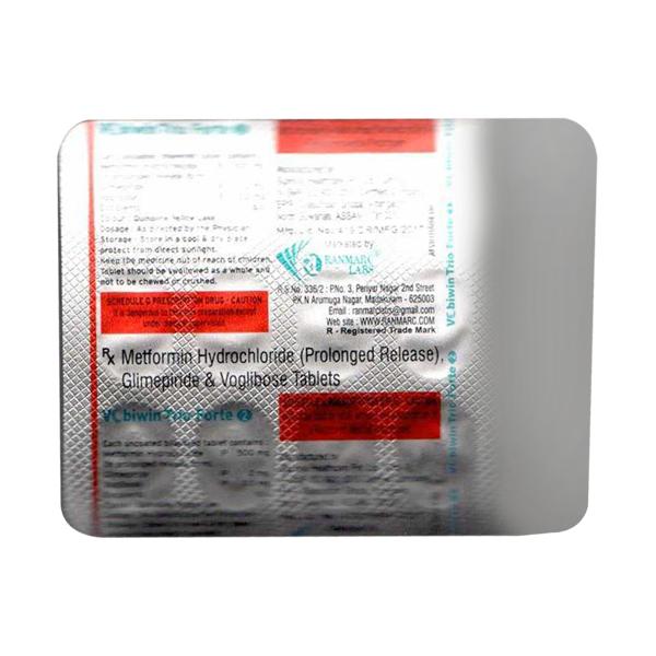 VOBIWIN TRIO FORTE 2 Tablet 15's