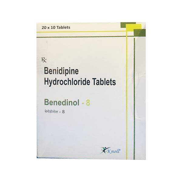 BENEDINOL 8 Tablet 10's