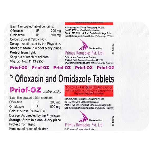 Priof OZ Tablet 10'S