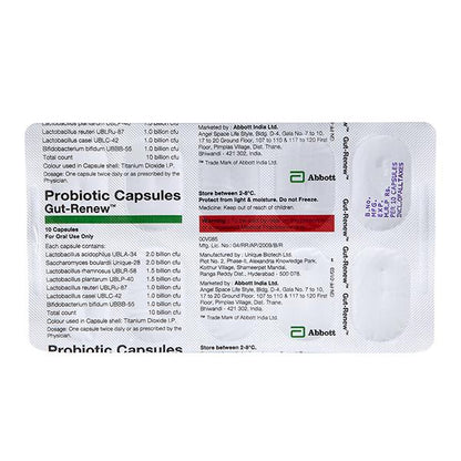 GUT Renew Capsule 10'S